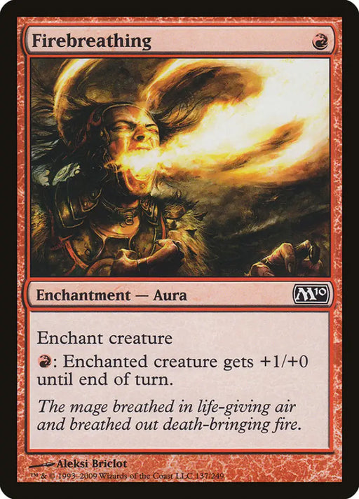 Firebreathing [Magic 2010] - MTG Single