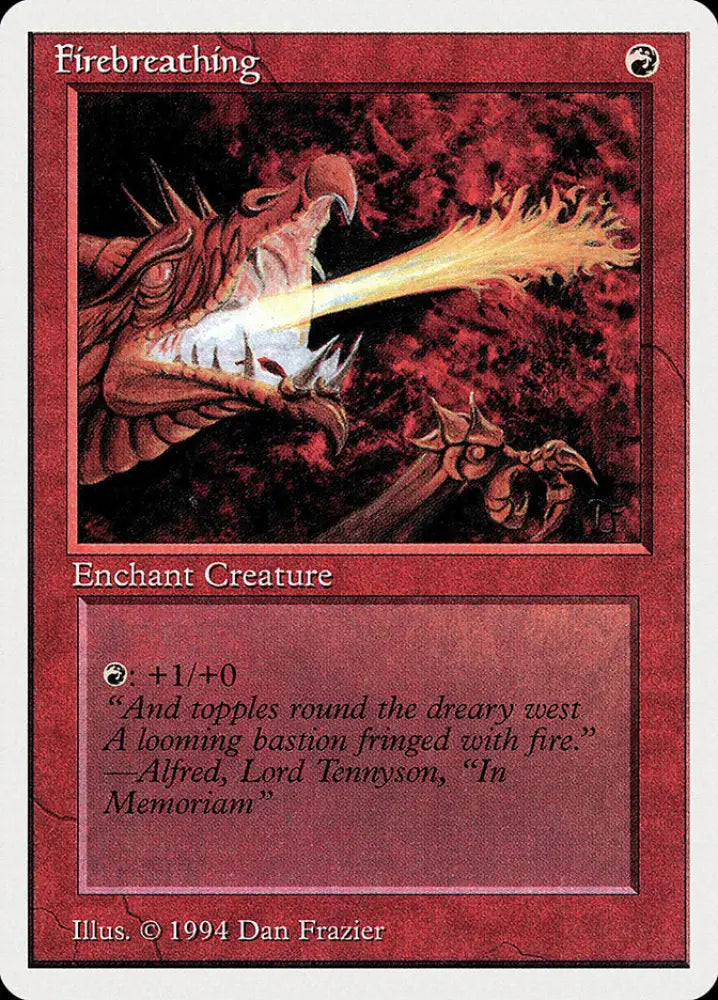 Firebreathing [Summer Magic / Edgar] - MTG Single