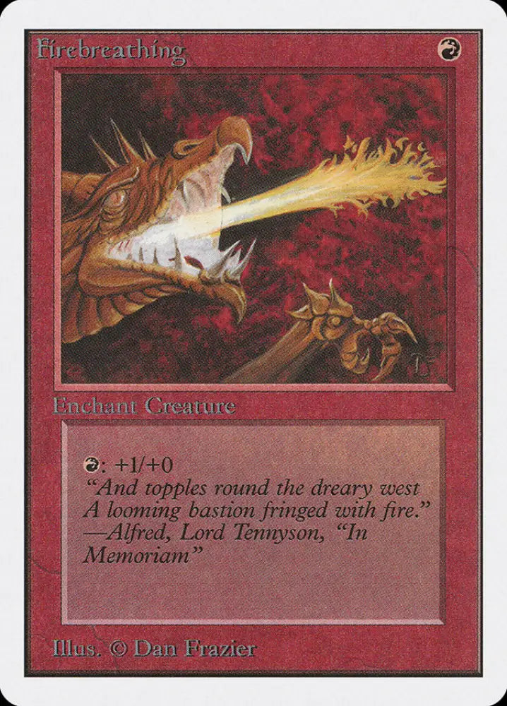 Firebreathing [Unlimited Edition] - MTG Single