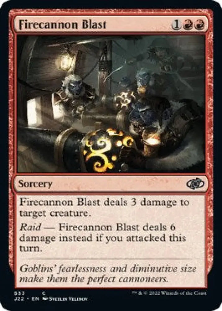 Firecannon Blast [Jumpstart 2022] - MTG Single
