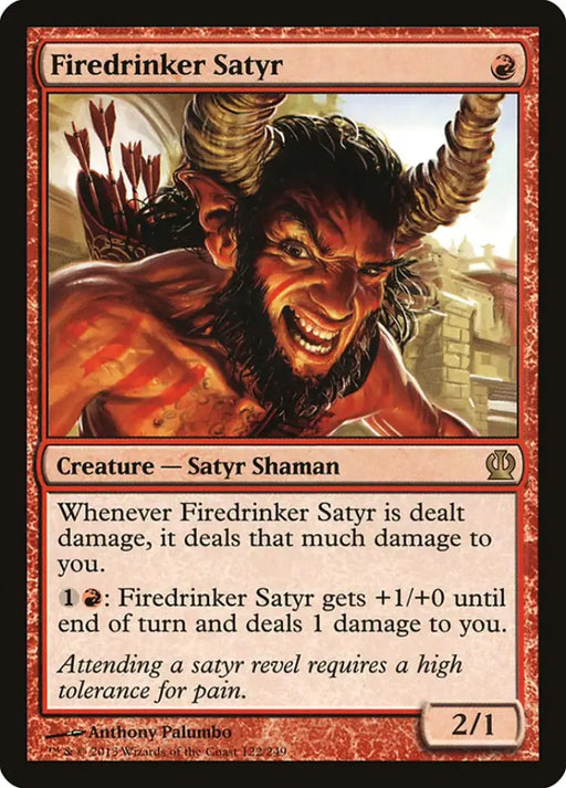 Firedrinker Satyr [Theros] - MTG Single