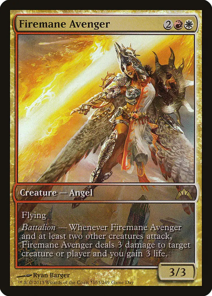 Firemane Avenger (Game Day) [Gatecrash Promos] - MTG Single