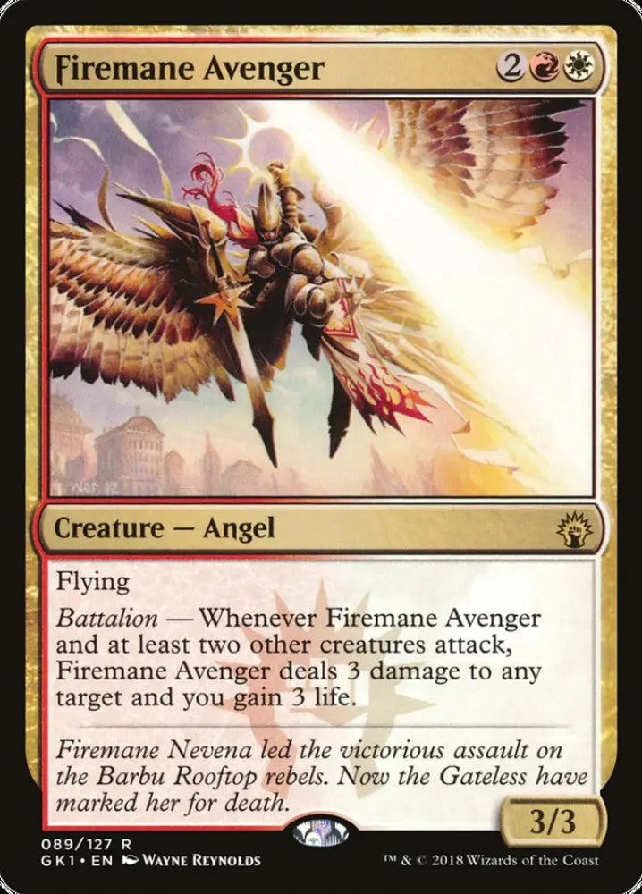 Firemane Avenger [Guilds of Ravnica Guild Kit] - MTG Single