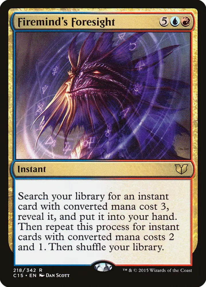 Firemind’s Foresight [Commander 2015] - MTG Single