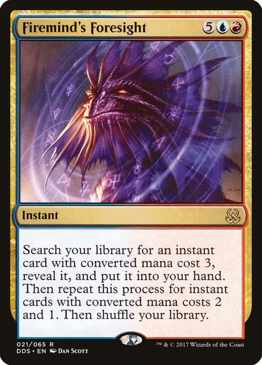 Firemind’s Foresight [Duel Decks: Mind vs. Might] - MTG Single