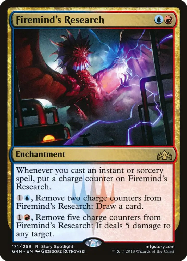 Firemind’s Research [Guilds of Ravnica] - MTG Single
