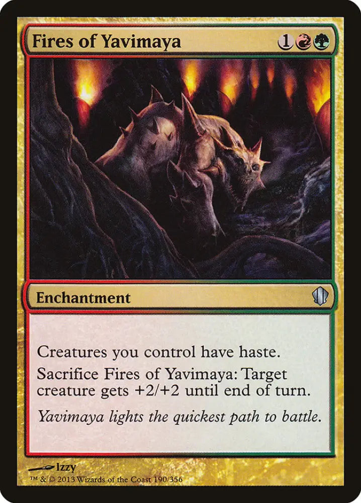 Fires of Yavimaya [Commander 2013] - MTG Single
