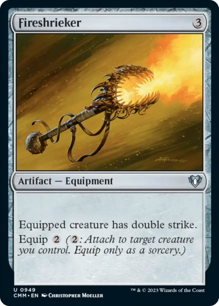 Fireshrieker [Commander Masters] - MTG Single