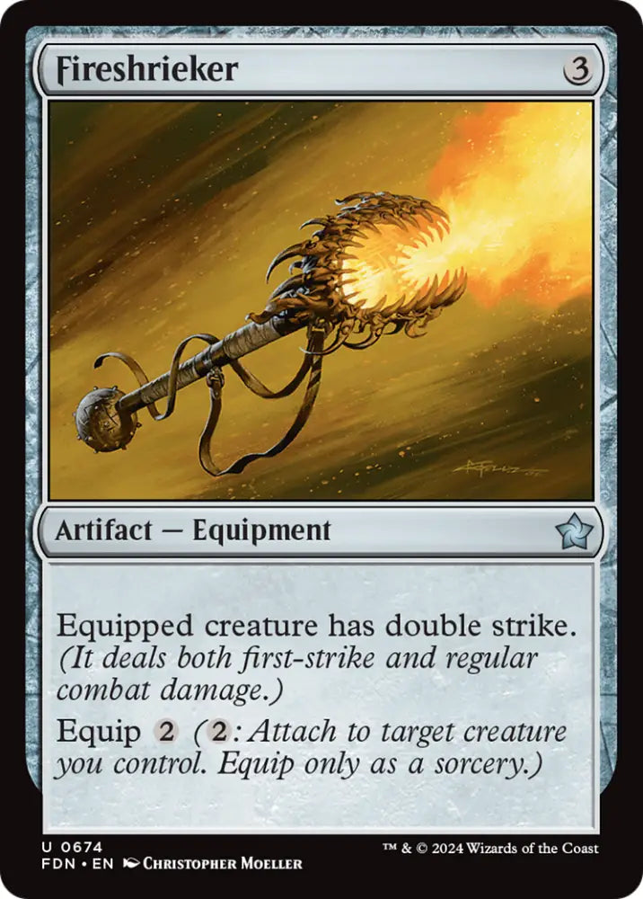 Fireshrieker [Foundations] - MTG Single
