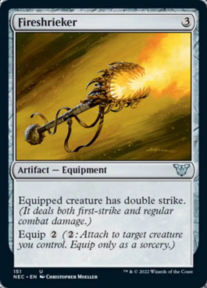 Fireshrieker [Kamigawa: Neon Dynasty Commander] - MTG Single
