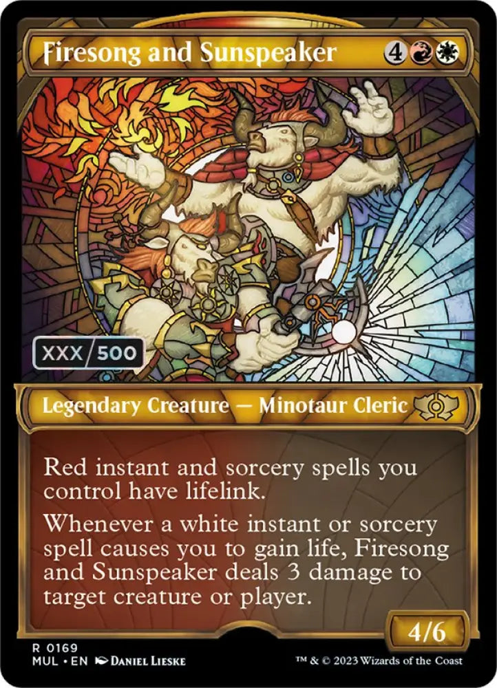 Firesong and Sunspeaker (Serialized) [Multiverse Legends] - MTG Single