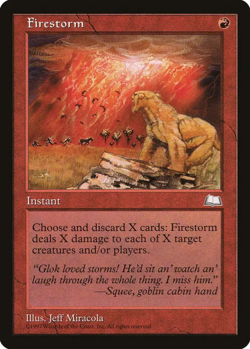 Firestorm [Weatherlight] - MTG Single
