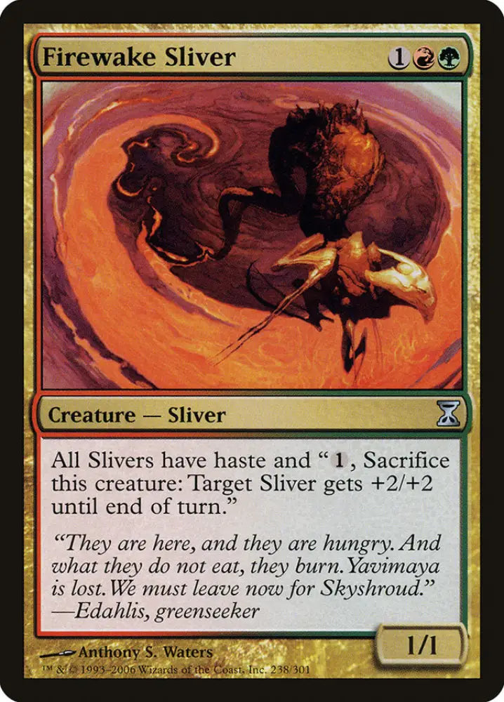 Firewake Sliver [Time Spiral] - MTG Single