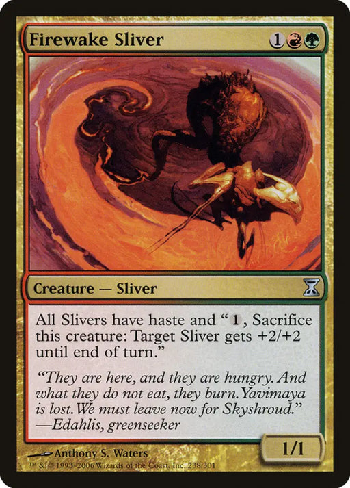 Firewake Sliver [Time Spiral] - MTG Single
