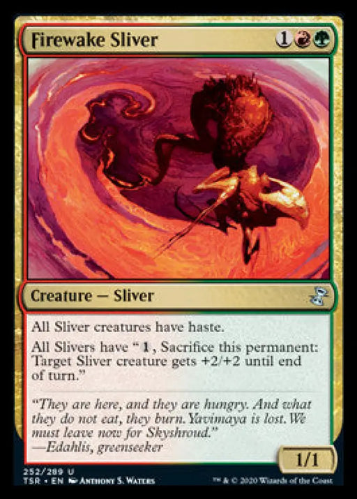 Firewake Sliver [Time Spiral Remastered] - MTG Single