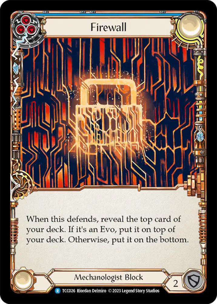 Firewall (Blue) [Round the Table: TCC x LSS] - Flesh And Blood Single