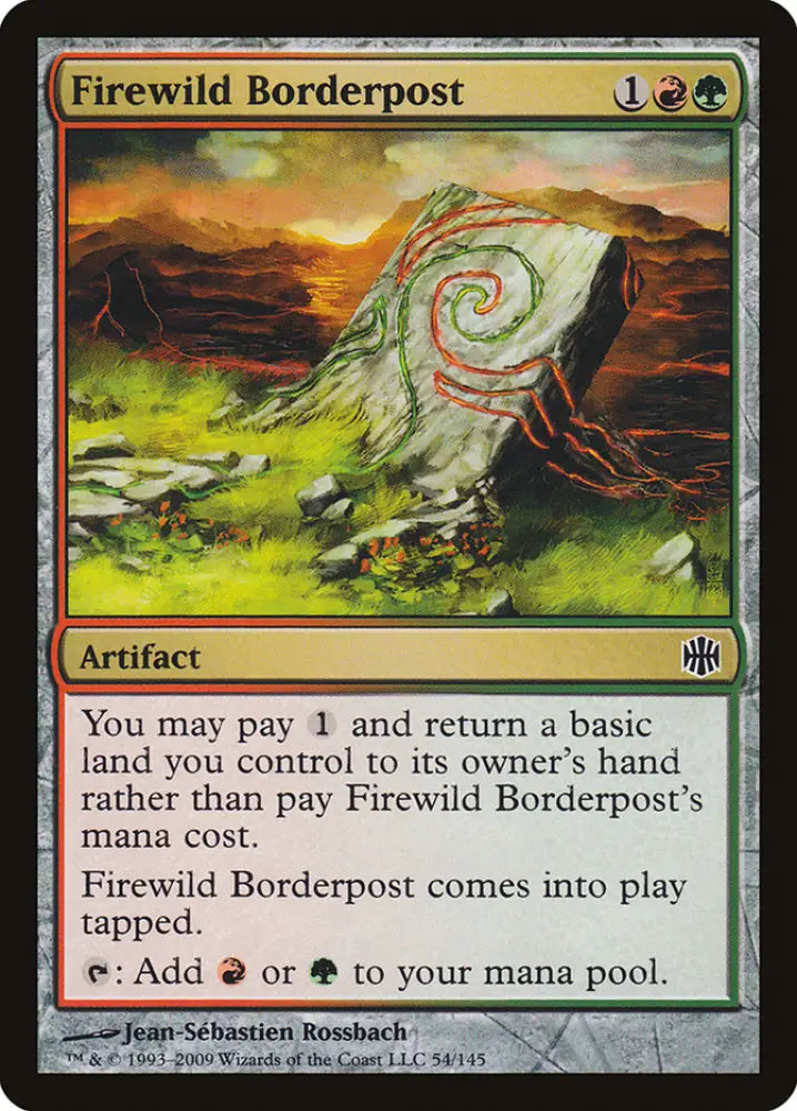 Firewild Borderpost [Alara Reborn] - MTG Single