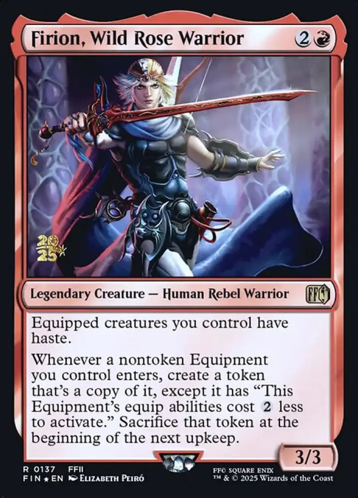 Firion, Wild Rose Warrior (137s) [Final Fantasy Promos]