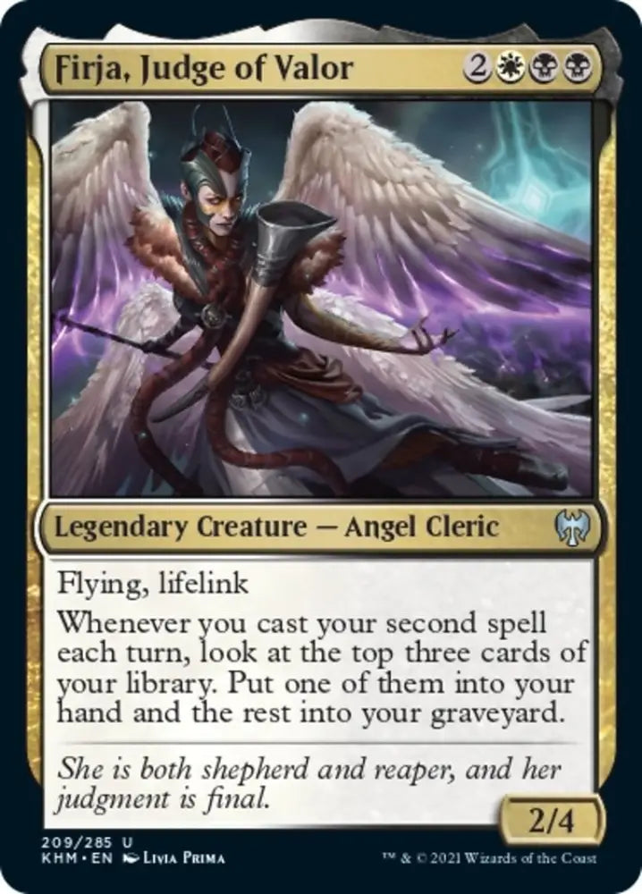 Firja Judge of Valor [Kaldheim] - MTG Single