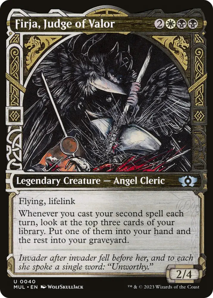 Firja Judge of Valor [Multiverse Legends] - MTG Single