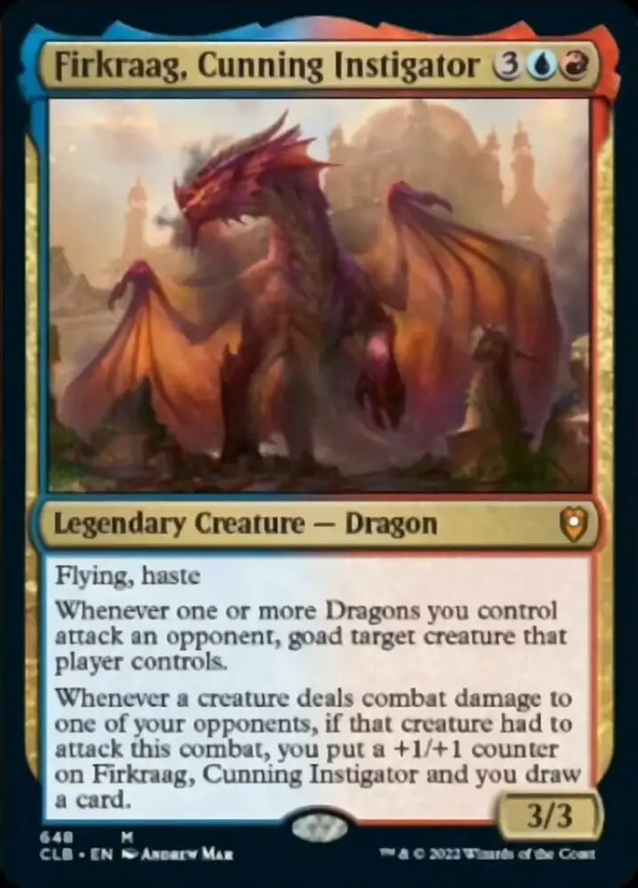 Firkraag Cunning Instigator [Commander Legends: Battle for Baldur’s Gate] - MTG Single