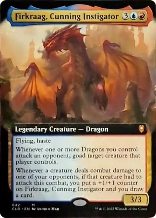 Firkraag Cunning Instigator (Extended Art) [Commander Legends: Battle for Baldur’s Gate] - MTG Single