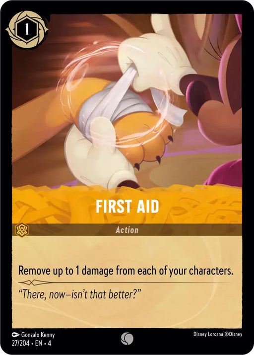 First Aid (27/204) [Ursula’s Return] - Lorcana Single