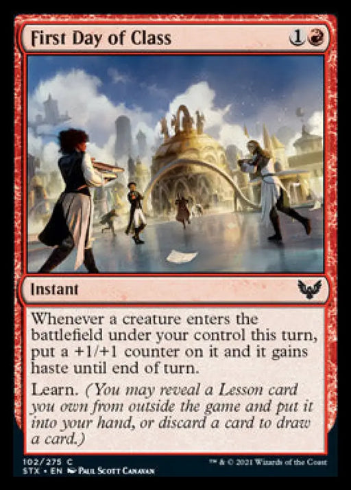 First Day of Class [Strixhaven: School of Mages] - MTG Single