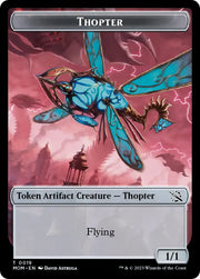 First Mate Ragavan // Thopter Double-Sided Token [March of the Machine Tokens] - MTG Single