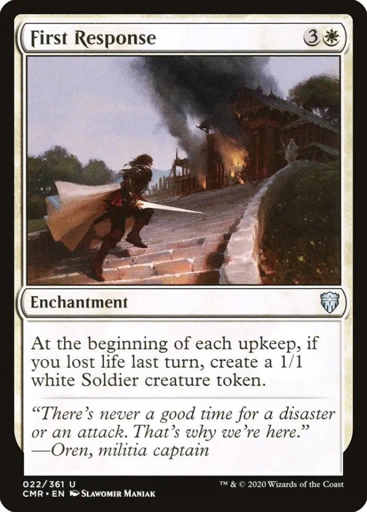 First Response [Commander Legends] - MTG Single