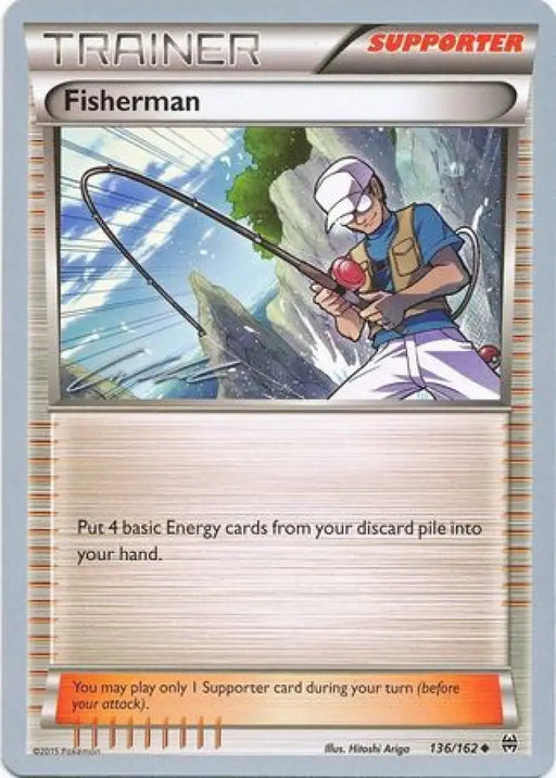 Fisherman (136/162) (Ninja Blitz - Cody Walinski) [World Championships 2016] - Pokemon Single