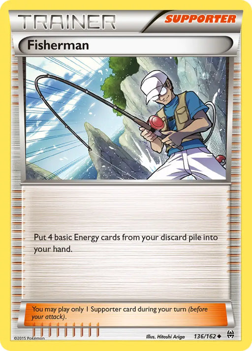 Fisherman (136/162) [XY: BREAKthrough] - Pokemon Single