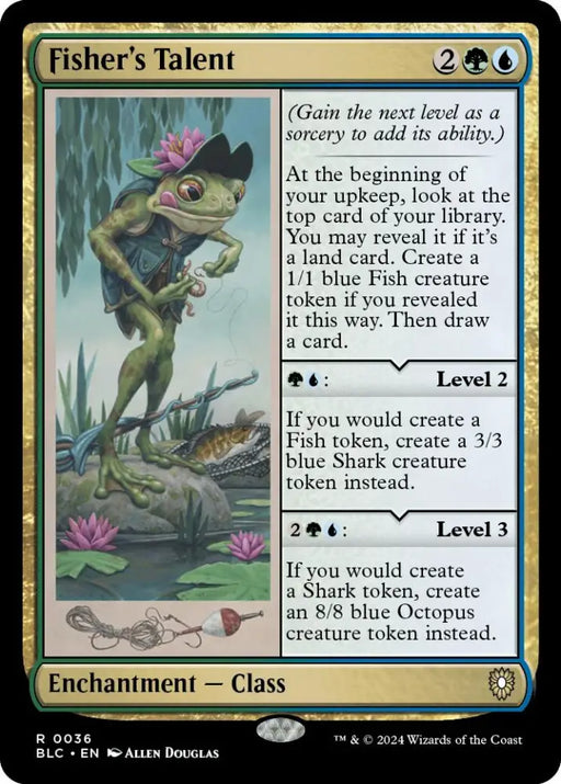 Fisher’s Talent [Bloomburrow Commander] - MTG Single