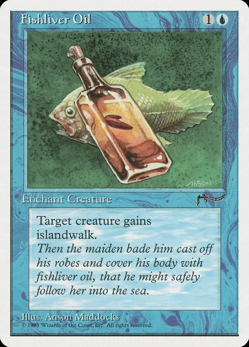 Fishliver Oil [Chronicles] - MTG Single