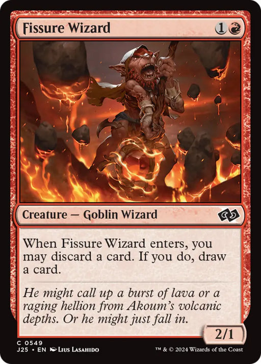 Fissure Wizard [Foundations Jumpstart] - MTG Single