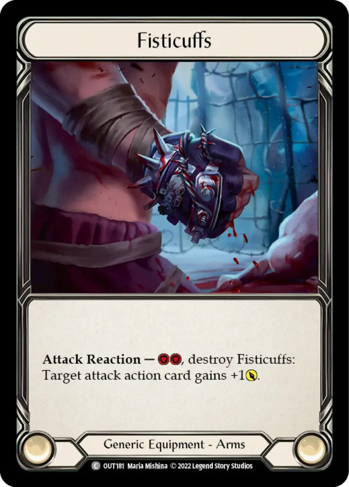 Fisticuffs [Outsiders] Cold Foil - Flesh And Blood Single