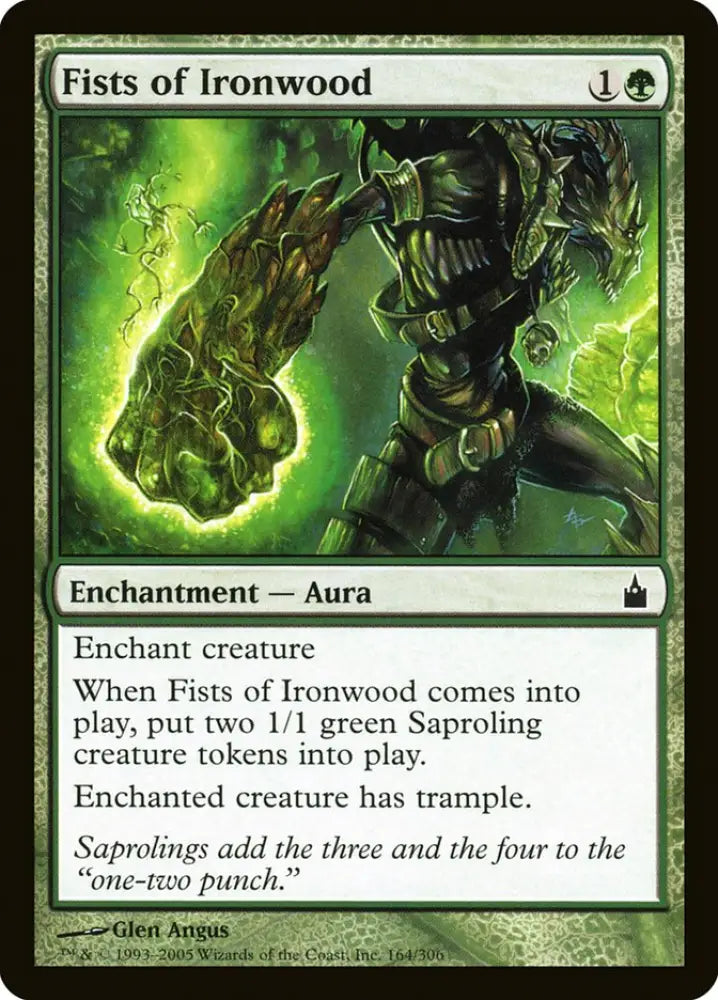Fists of Ironwood [Ravnica: City of Guilds] - MTG Single