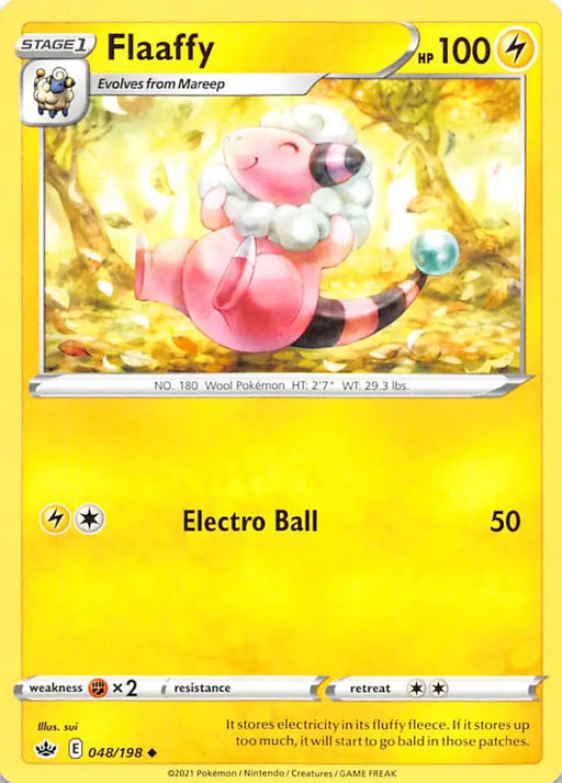 Flaaffy (048/198) [Sword & Shield: Chilling Reign] - Pokemon Single
