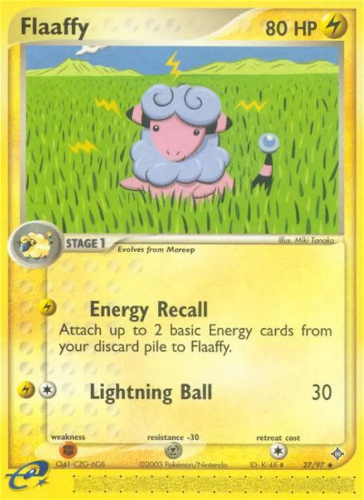 Flaaffy (27/97) [EX: Dragon] - Pokemon Single