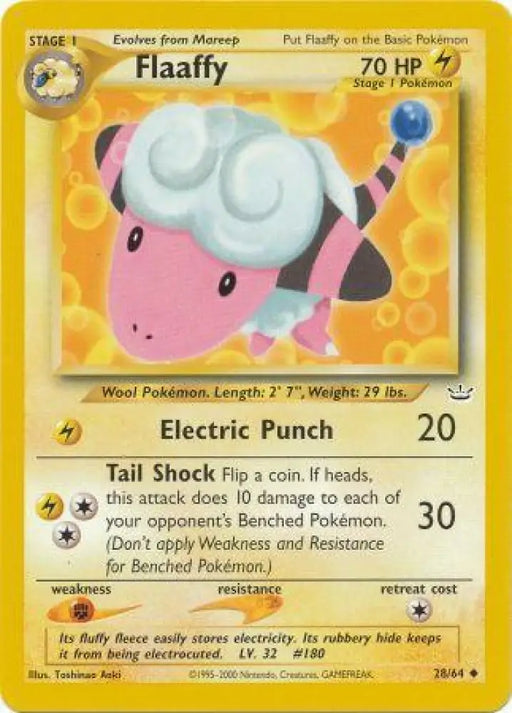 Flaaffy (28/64) [Neo Revelation Unlimited] - Pokemon Single