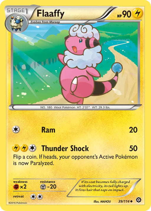 Flaaffy (39/114) [XY: Steam Siege] - Pokemon Single