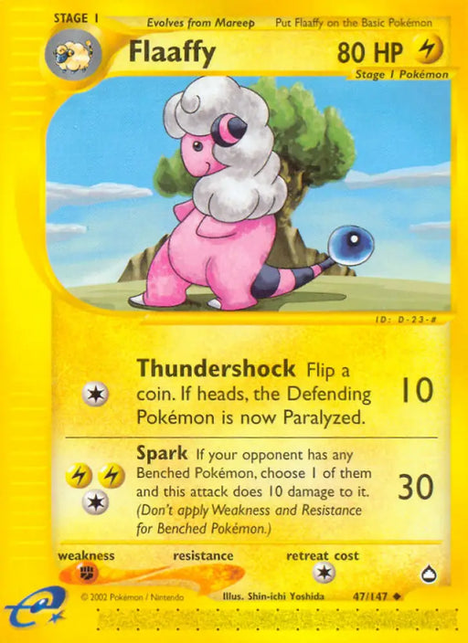 Flaaffy (47/147) [Aquapolis] - Pokemon Single