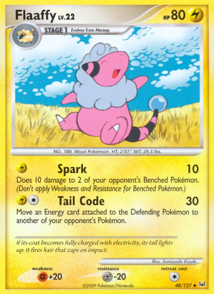 Flaaffy (48/127) [Platinum: Base Set] - Pokemon Single