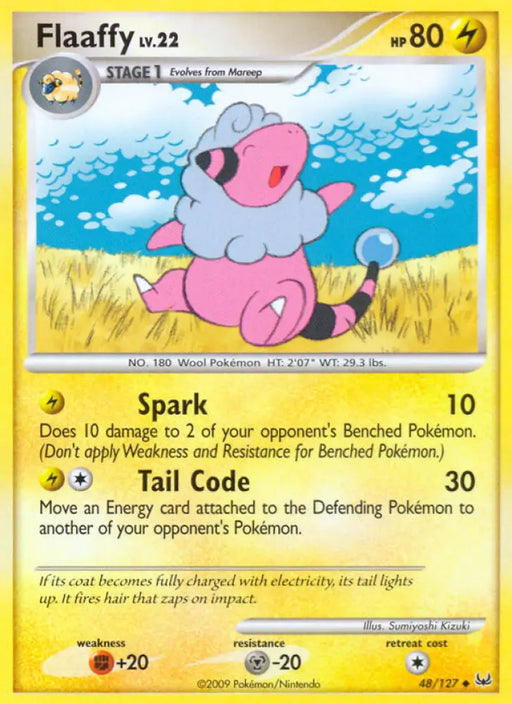 Flaaffy (48/127) [Platinum: Base Set] - Pokemon Single