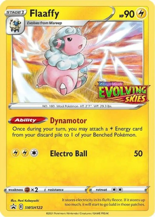 Flaaffy (SWSH122) (Prerelease Promo) [Sword & Shield: Black Star Promos] - Pokemon Single