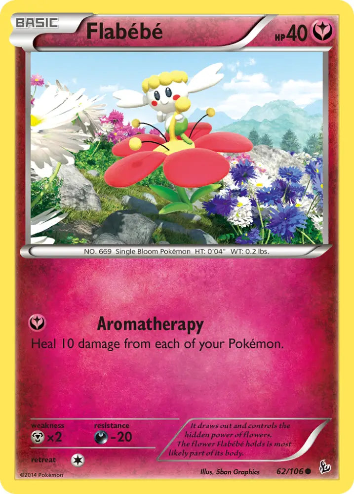 Flabebe (62/106) [XY: Flashfire] - Pokemon Single