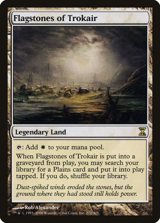 Flagstones of Trokair [Time Spiral] - MTG Single