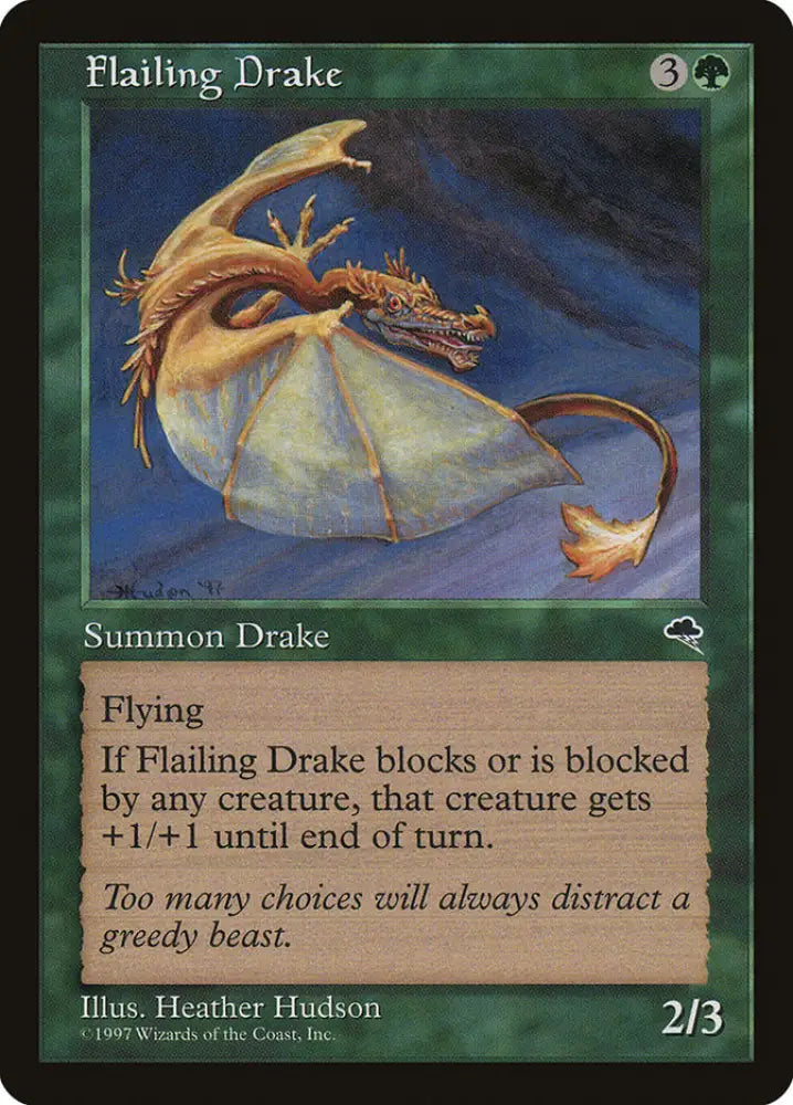 Flailing Drake [Tempest] - MTG Single