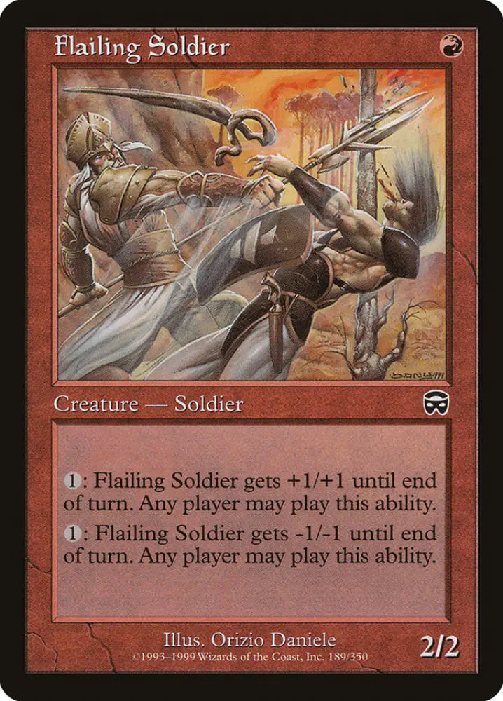 Flailing Soldier [Mercadian Masques] - MTG Single
