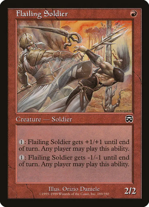 Flailing Soldier [Mercadian Masques] - MTG Single